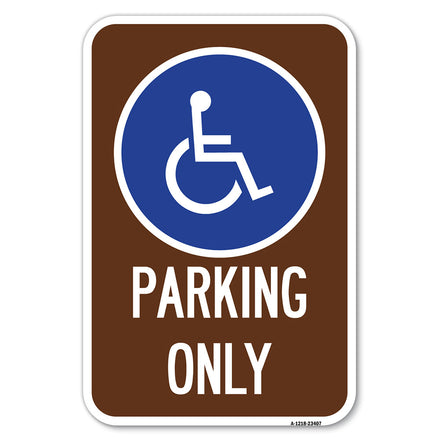 Parking Only (With New Access Symbol)