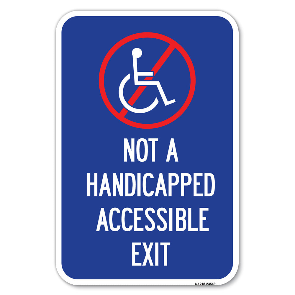 Not A Handicapped Accessible Exit (With Graphic)