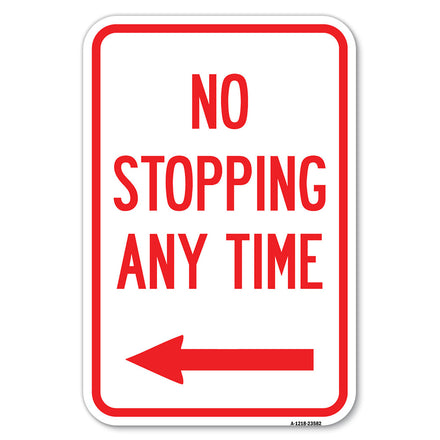 No Stopping Anytime with Arrow