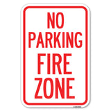 No Parking, Fire Zone