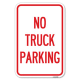 No Parking Sign No Truck Parking