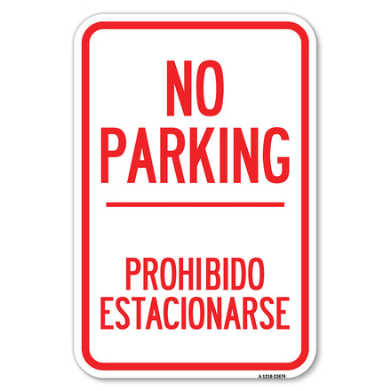 No Parking Prohibido Estacionarse