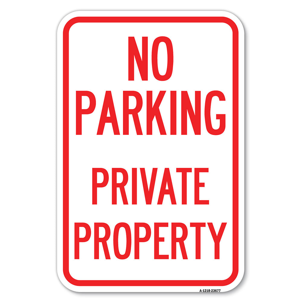 No Parking Private Property