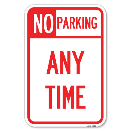 No Parking at Anytime