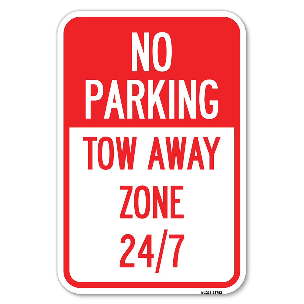 No Parking - Tow Away Zone 247