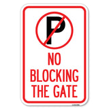 No Blocking the Gate with Graphic