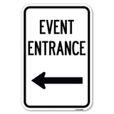 N Event Entrance (With Left Arrow)