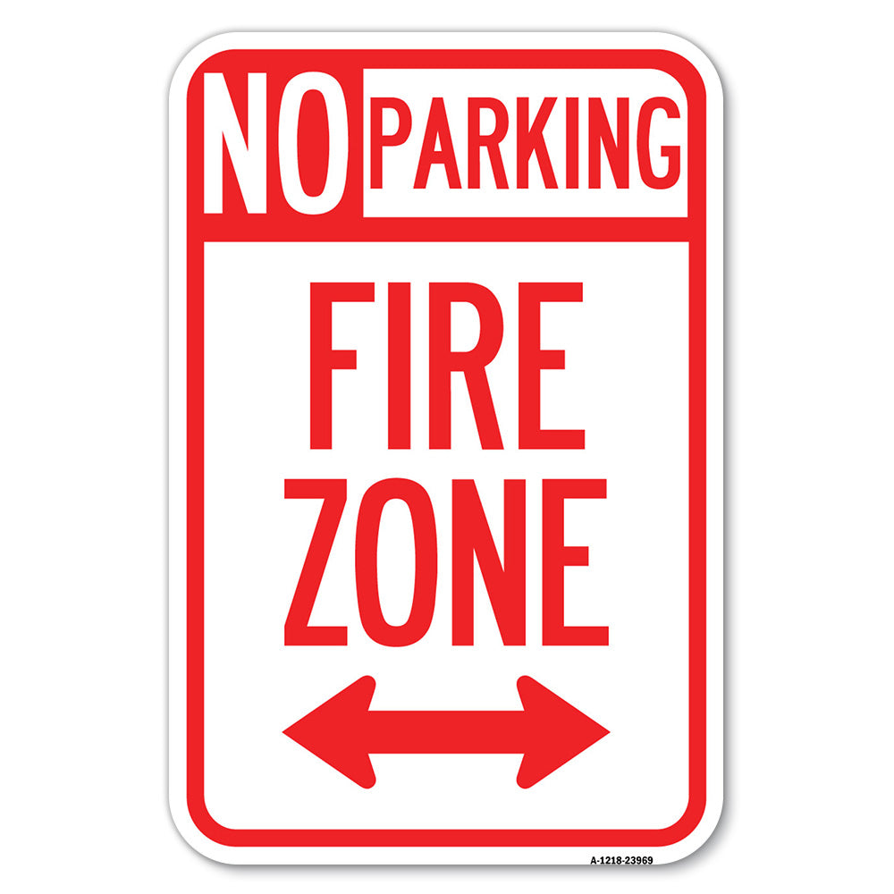 Fire Zone with Bidirectional Arrow