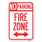 Fire Zone with Bidirectional Arrow