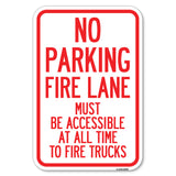 Fire Lane Must Be Accessible at All Time to Fire Trucks