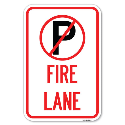 Fire Lane (No Parking Symbol)
