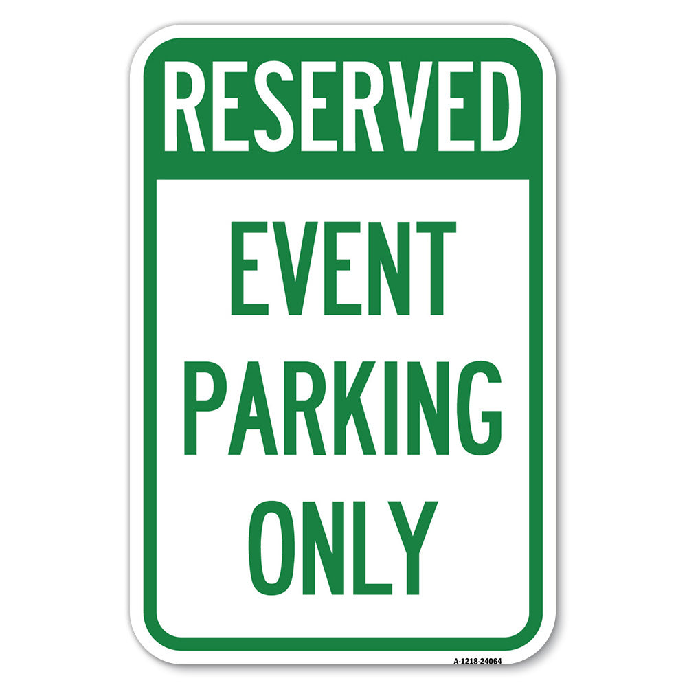 Event Parking Only