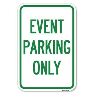 Event Parking Only