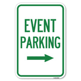 Event Parking (With Right Arrow)