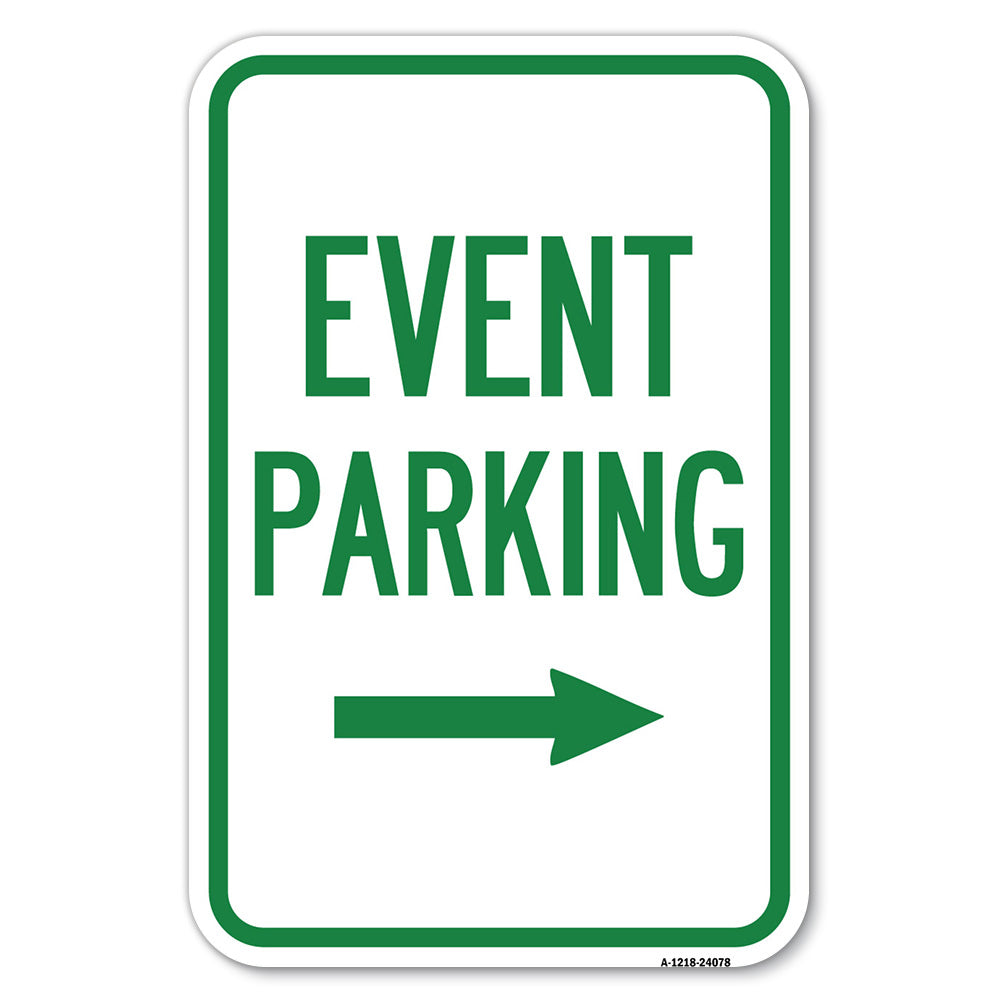 Event Parking (With Right Arrow)