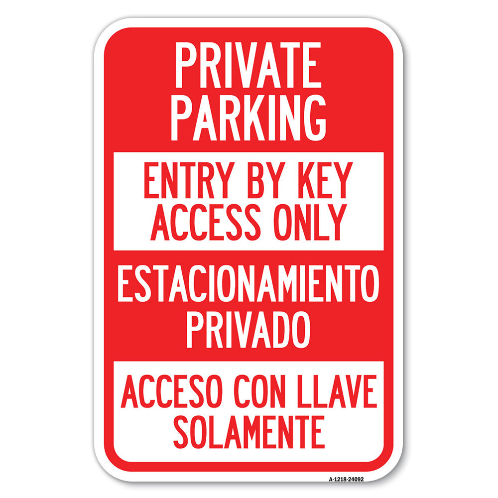 Entry by Key Access Only - Estacionamiento Privado Acceso Con Llave Solamente