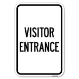 Entrance Sign Visitor Entrance