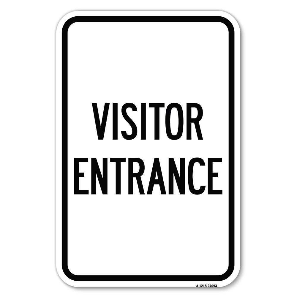 Entrance Sign Visitor Entrance
