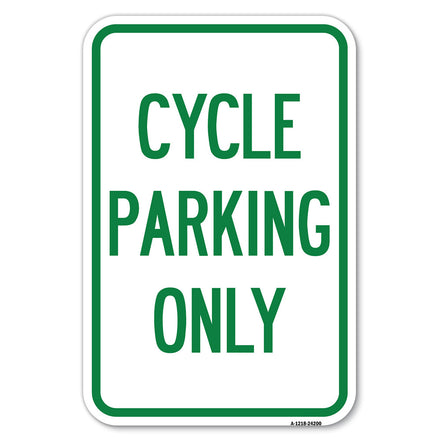 Cycle Parking Only