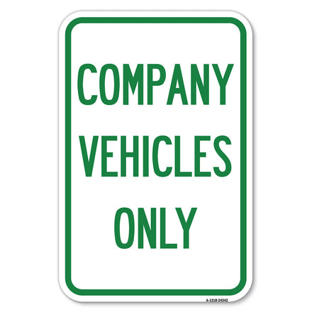 Company Vehicles Only