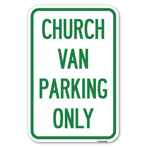 Church Van Parking Only