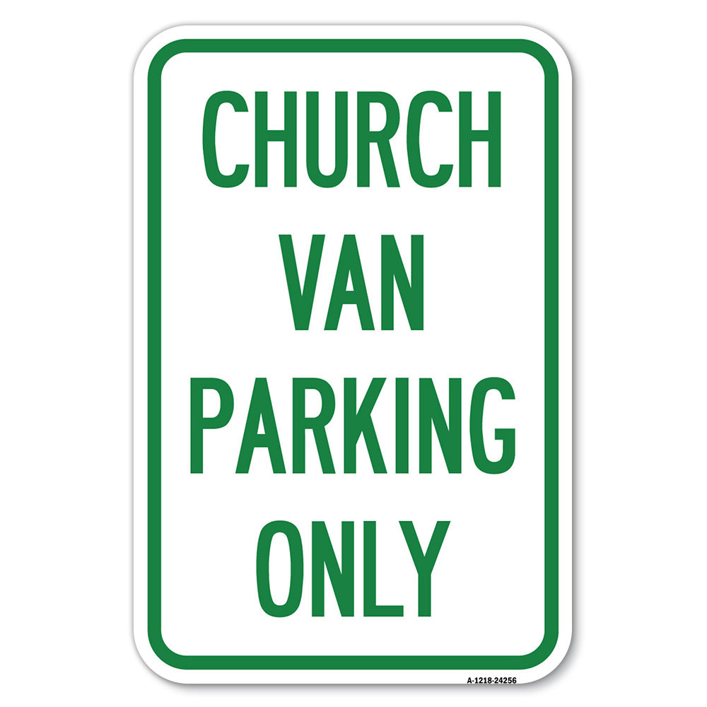 Church Van Parking Only