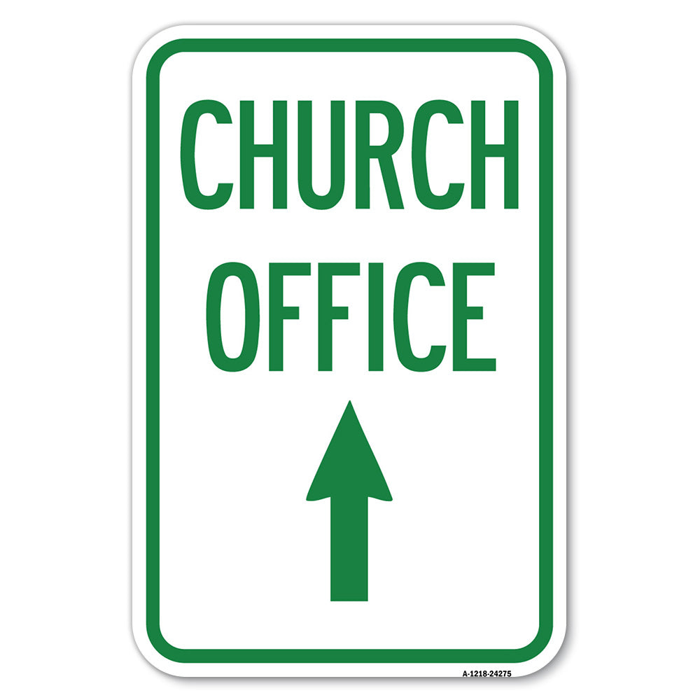 Church Office (With Up Arrow)