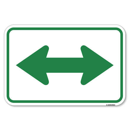 Bidirectional Arrow (Green)