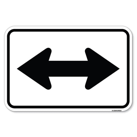 Bidirectional Arrow (Black)