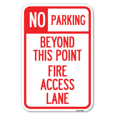 Beyond This Point, Fire Access Lane