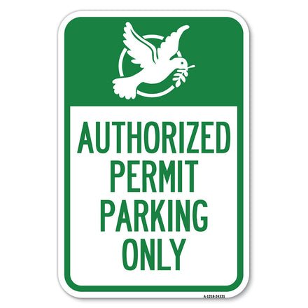 Authorized Church Parking Only (With Graphic)