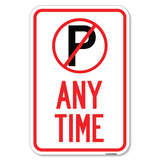 Anytime (No Parking Symbol)