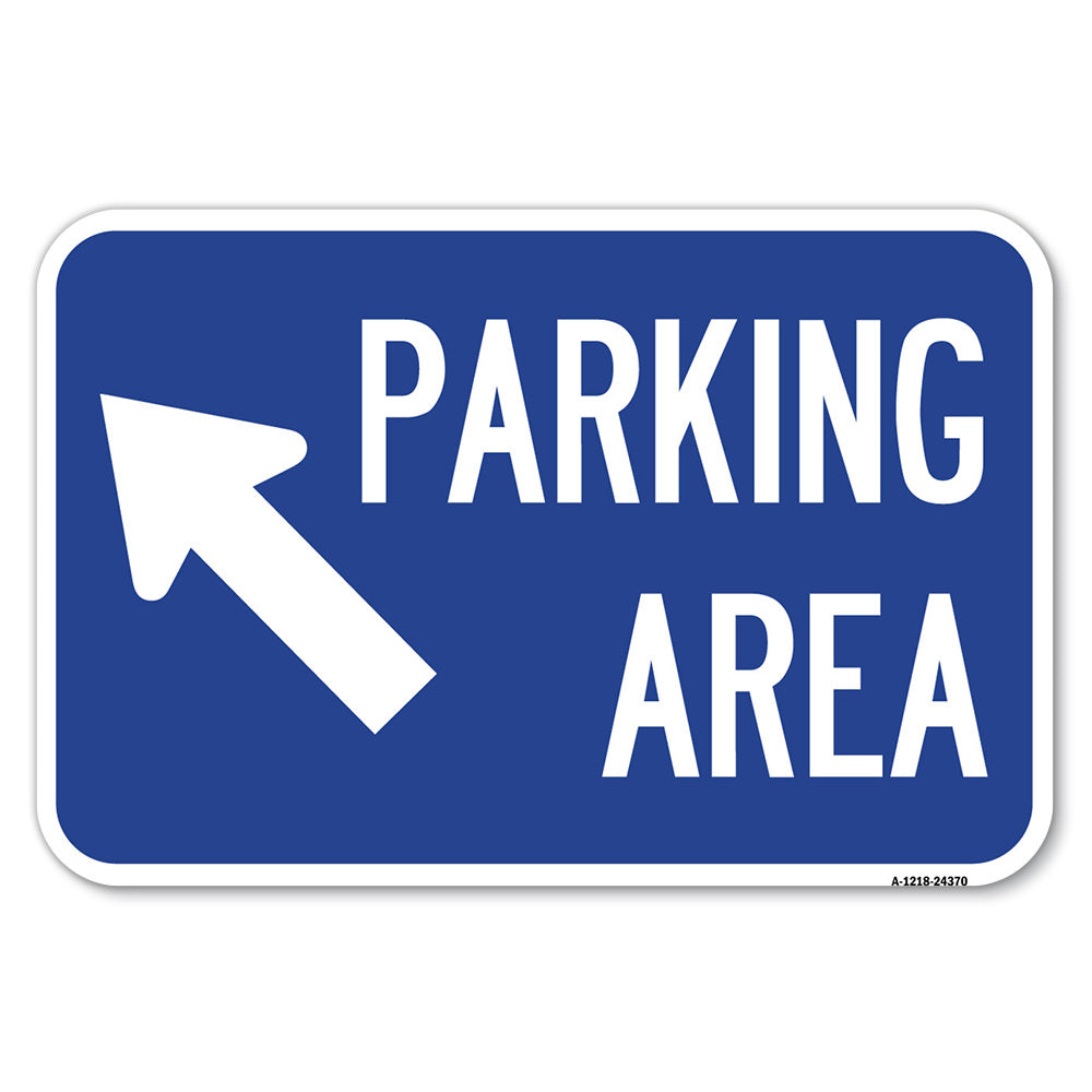 Parking Area (Up Left Arrow Symbol)