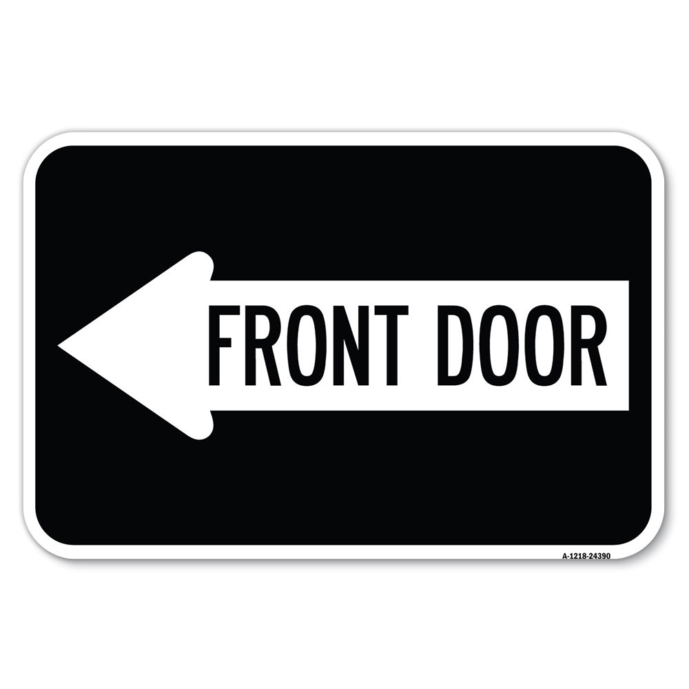 Front Door (With Left Arrow)