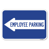 Employee Parking (With Left Arrow)