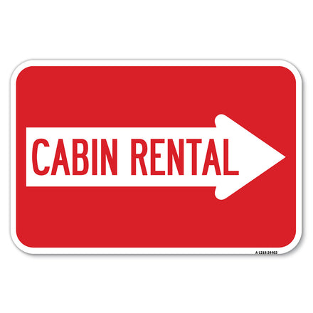 Cabin Rental (With Right Arrow)