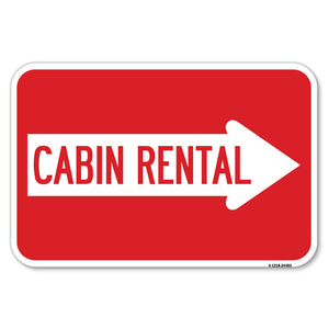 Cabin Rental (With Right Arrow)