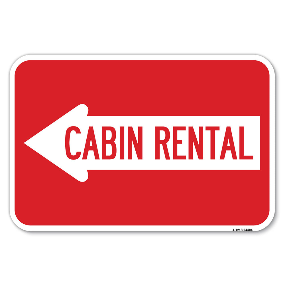 Cabin Rental (With Left Arrow)