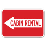 Cabin Rental (With Left Arrow)