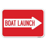 Boat Launch (With Right Arrow)