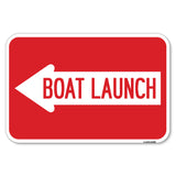 Boat Launch (With Left Arrow)