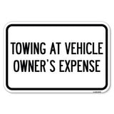 Towing at Vehicle Owner's Expense