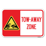 Tow-Away Zone with Graphic