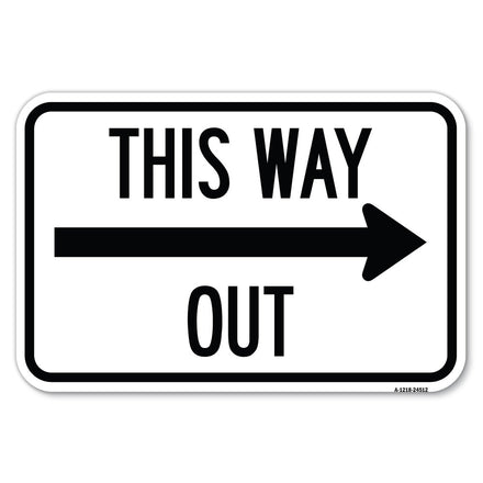 This Way Out (Right Arrow)