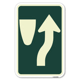 Beware of Curb Graphic