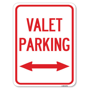 Valet Parking with Bidirectional Arrow