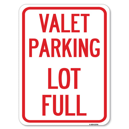 Valet Parking Lot Full