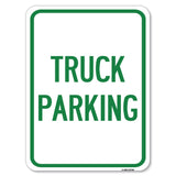Truck Sign Truck Parking