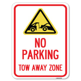 Tow Away Zone with Graphic