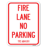 Texas Fire Lane No Parking